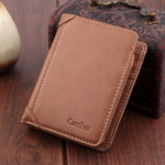 Wallet Short Men Wallets Purse Card Holder Wallet Fashion Zipper Wallet Coin Bag